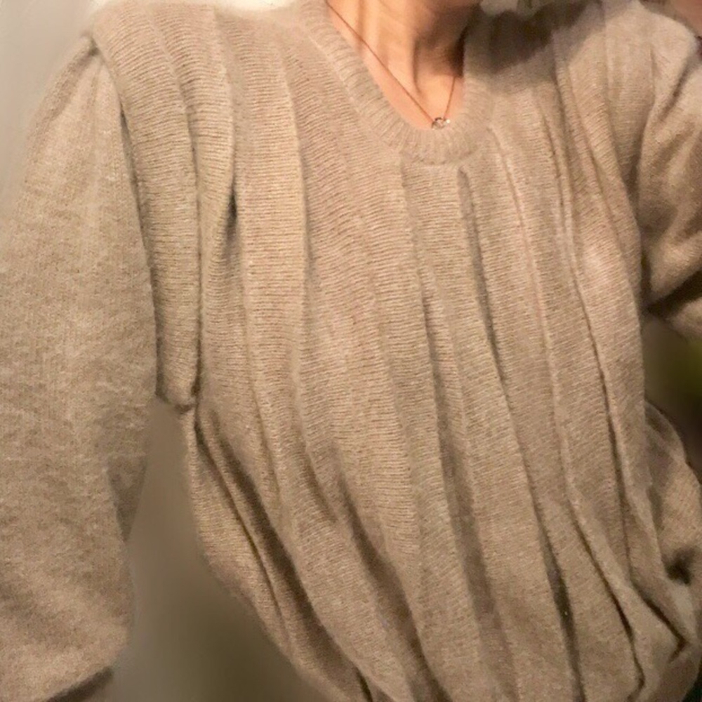 Rare Harve Benard: 80’s Vintage pleated Sweater